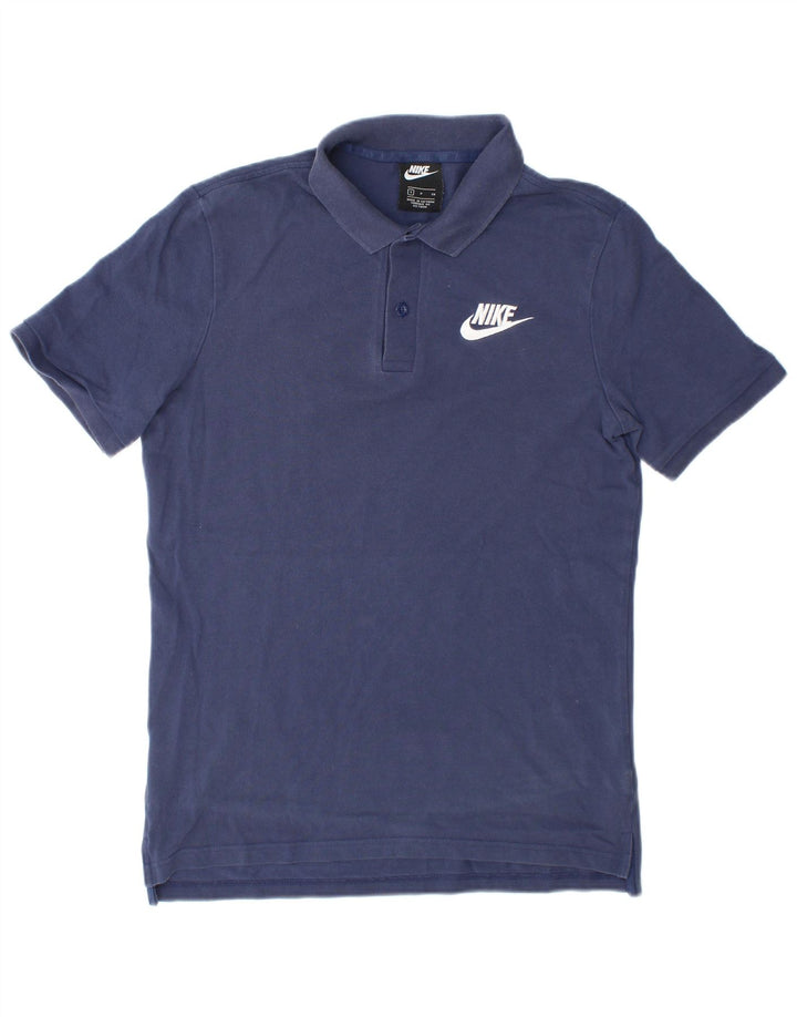 Nike Polo skjorte til mænd, lille marineblå bomuld