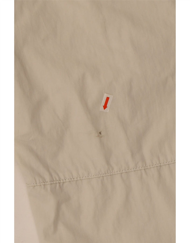Zara Dame Straight Cargo Bukser Medium W31 L29 Beige Bomuld