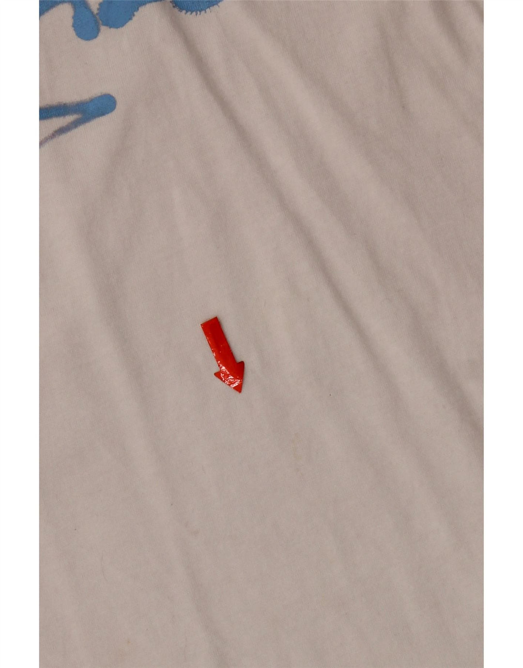 Adidas Grafisk T-shirt top til mænd, lille hvid bomuld