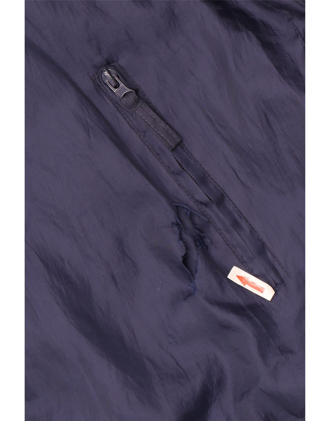 Diadora Herre Loose Fit regnjakke UK 38 Medium Navy Blue Polyester