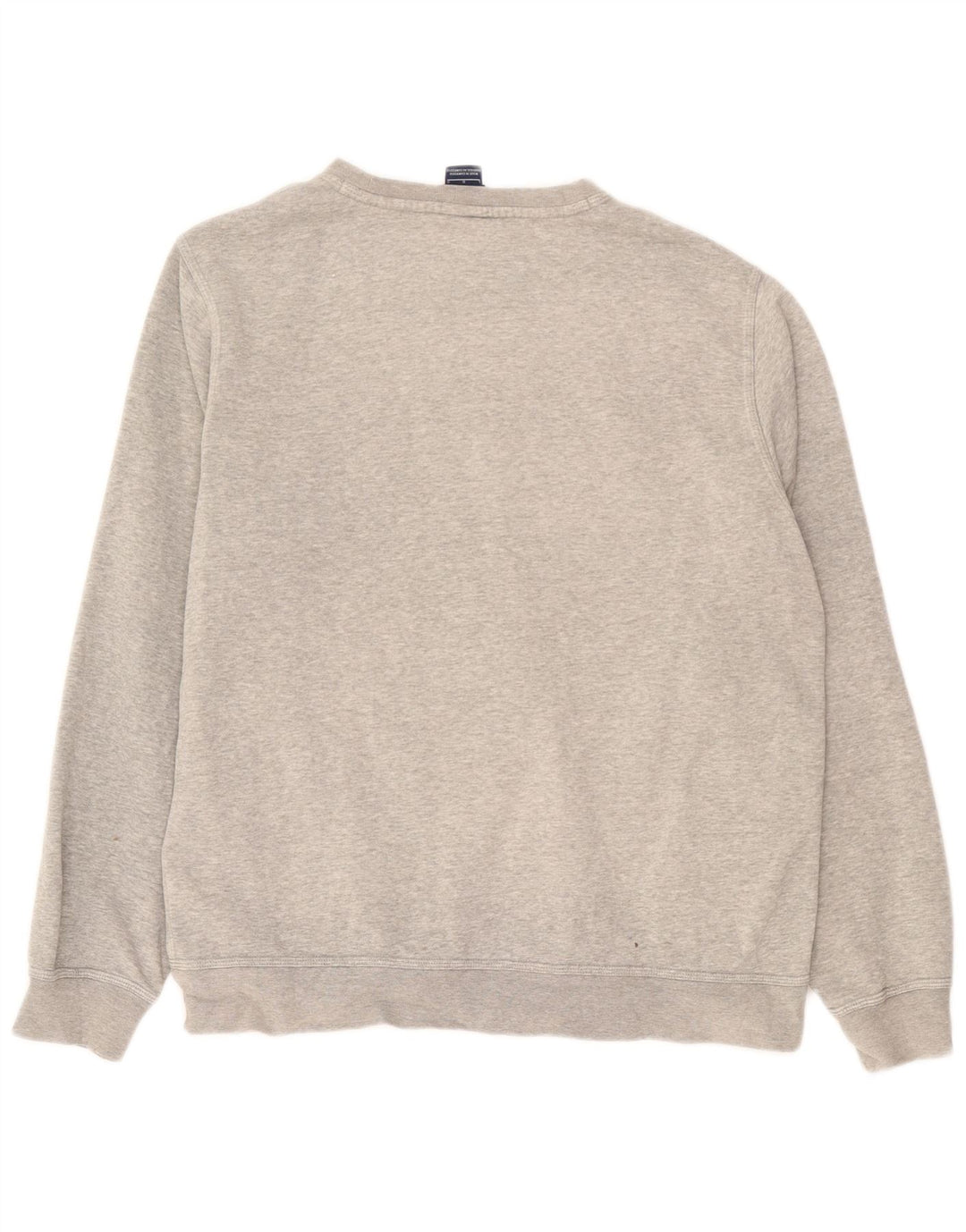 Nike Sweatshirt-trøje til mænd, stor grå flækket bomuld