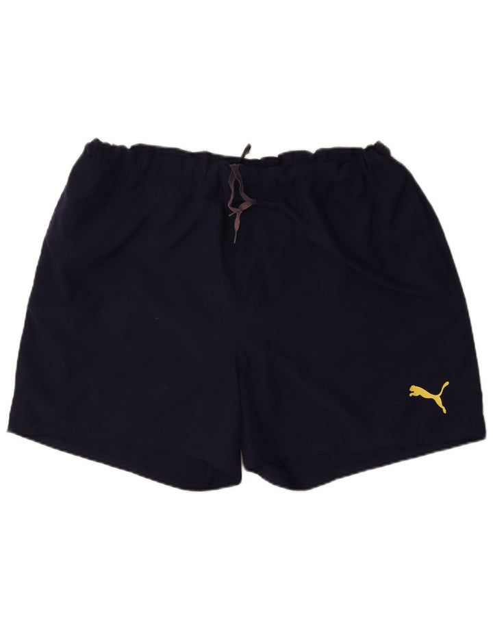 Puma Herre Sportshorts 2XL Navy Blue