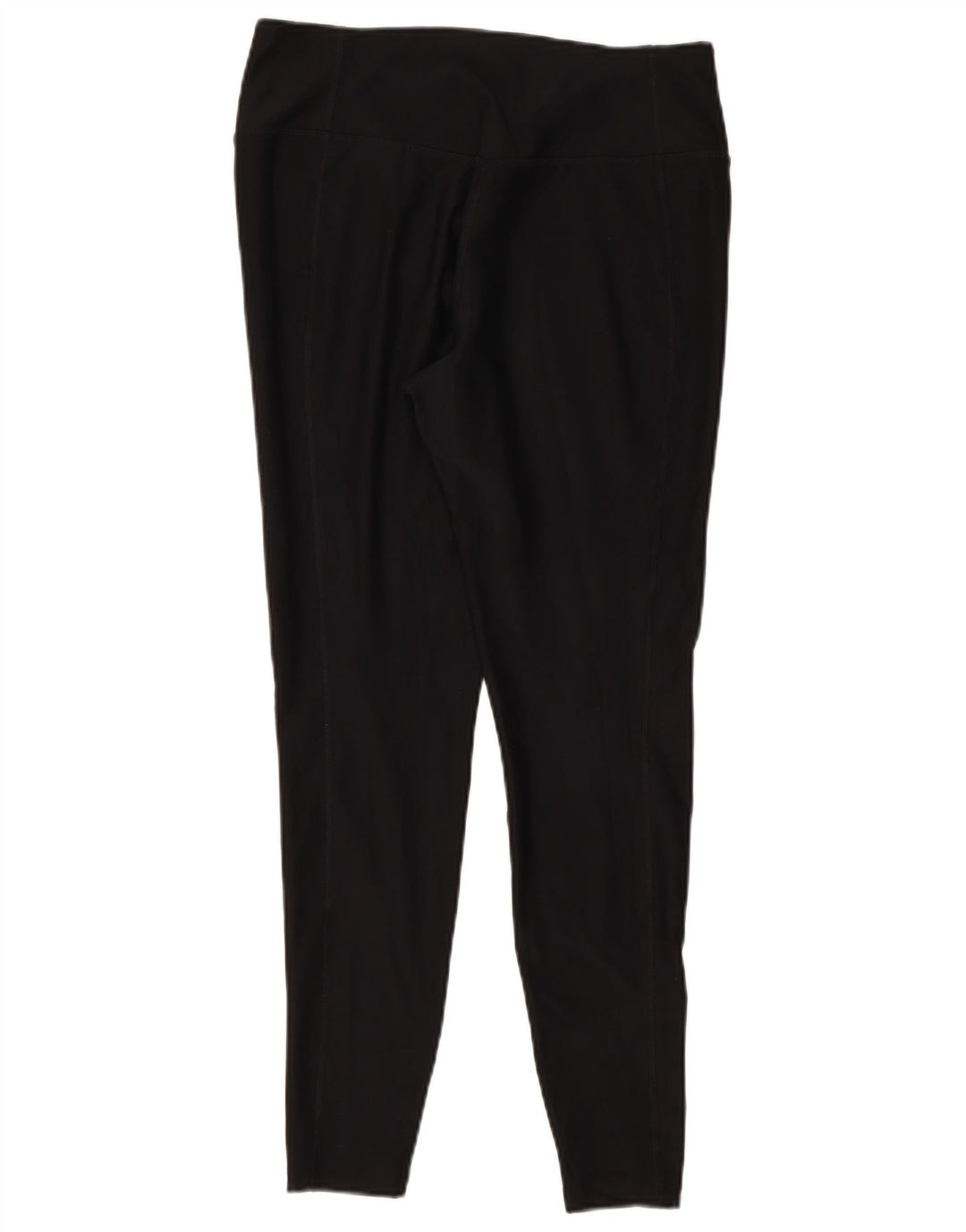 Nike Dame Dri Fit Leggings UK 14 Large Black Polyester