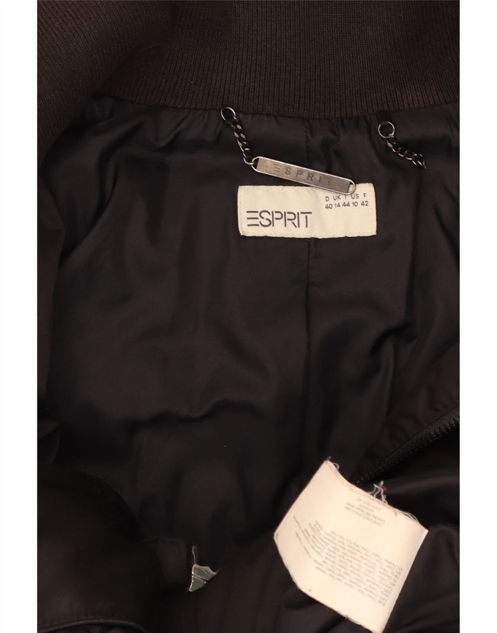 Esprit Womens Polstret Frakke UK 14 Large Brown Polyester
