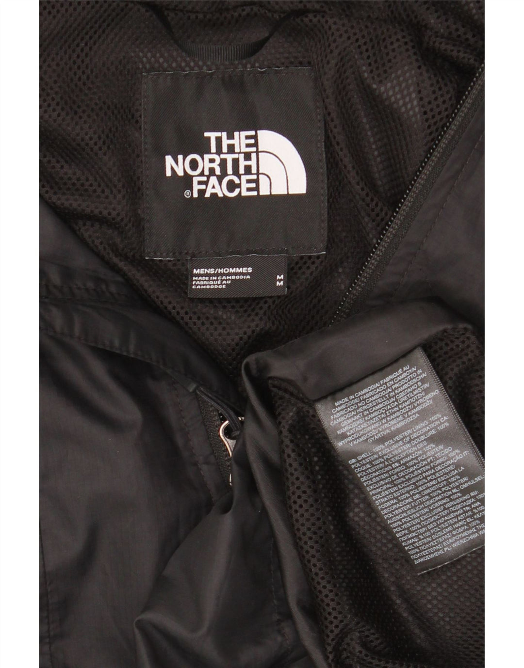 The North Face Herre Hættetrøje Regnjakke UK 38 Medium Sort