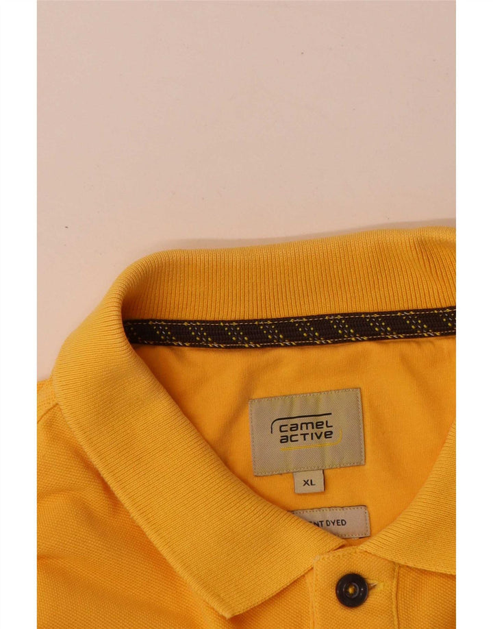 Camel Active Polo Shirt til mænd XL Gul