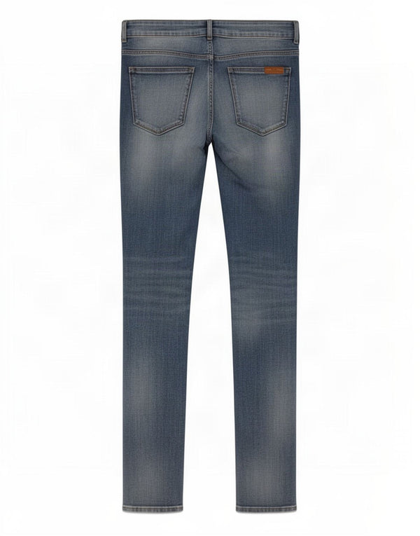 Zara Dame Mid Rise Skinny Jeans EU 38 Small W30 L31 Blå