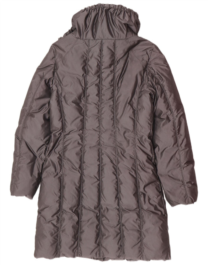 Penny Black Dame Hætte Polstret Frakke UK 12 Medium Grey