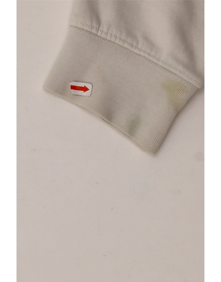 NIKE Grafisk sweatshirt til mænd mellemgrå bomuld