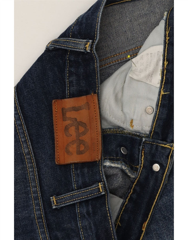 Lee Herre Chicago Straight Jeans W32 L28 Blå Bomuld