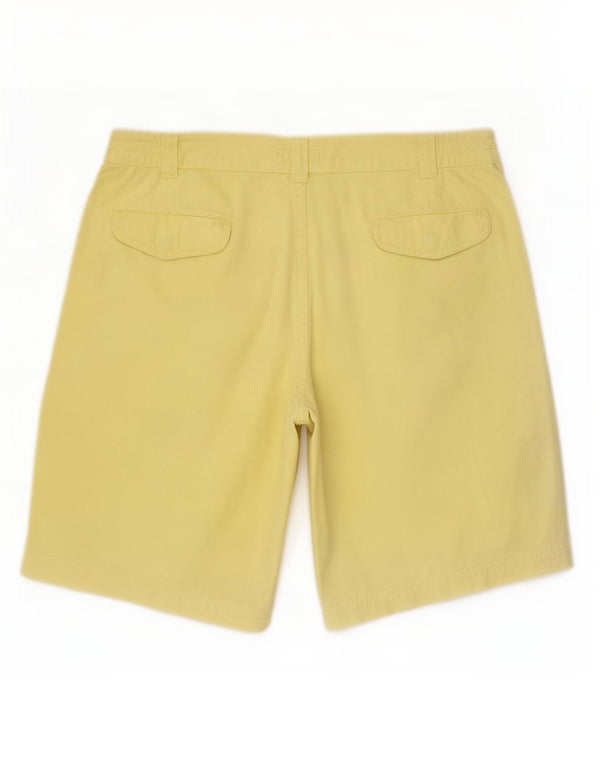 Ermenegildo Zegna Herre Chino Shorts IT 52 XL W34 Gul Bomuld