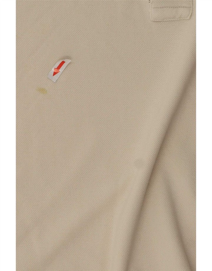 Tommy Hilfiger Herre Polo Shirt Large Beige