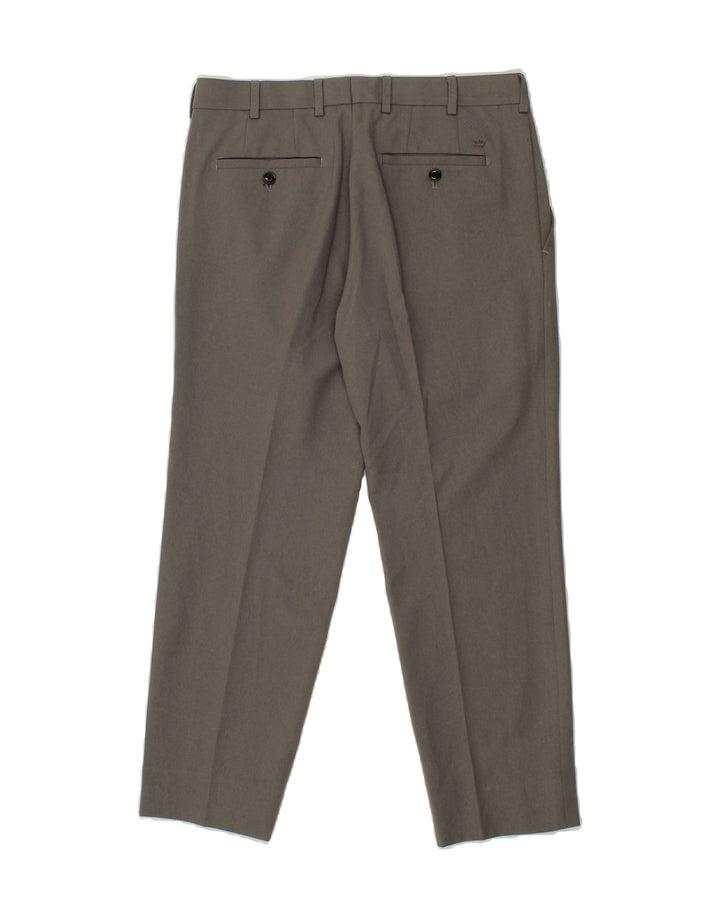 PETER MILLAR Mens Slim Suit Trousers W32 L26  Grey Vintage Peter Millar and Second-Hand Peter Millar from Messina Hembry 