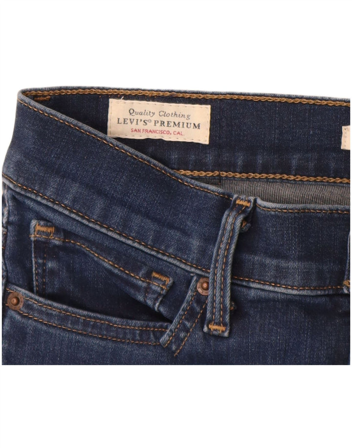 LEVI'S Skinny Jeans til kvinder W27 L30 Blå Bomuld