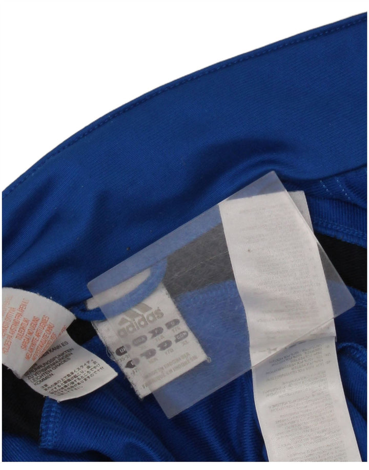 ADIDAS Træningsdragt til drenge Topjakke 15-16 år Blå Colourblock Polyester