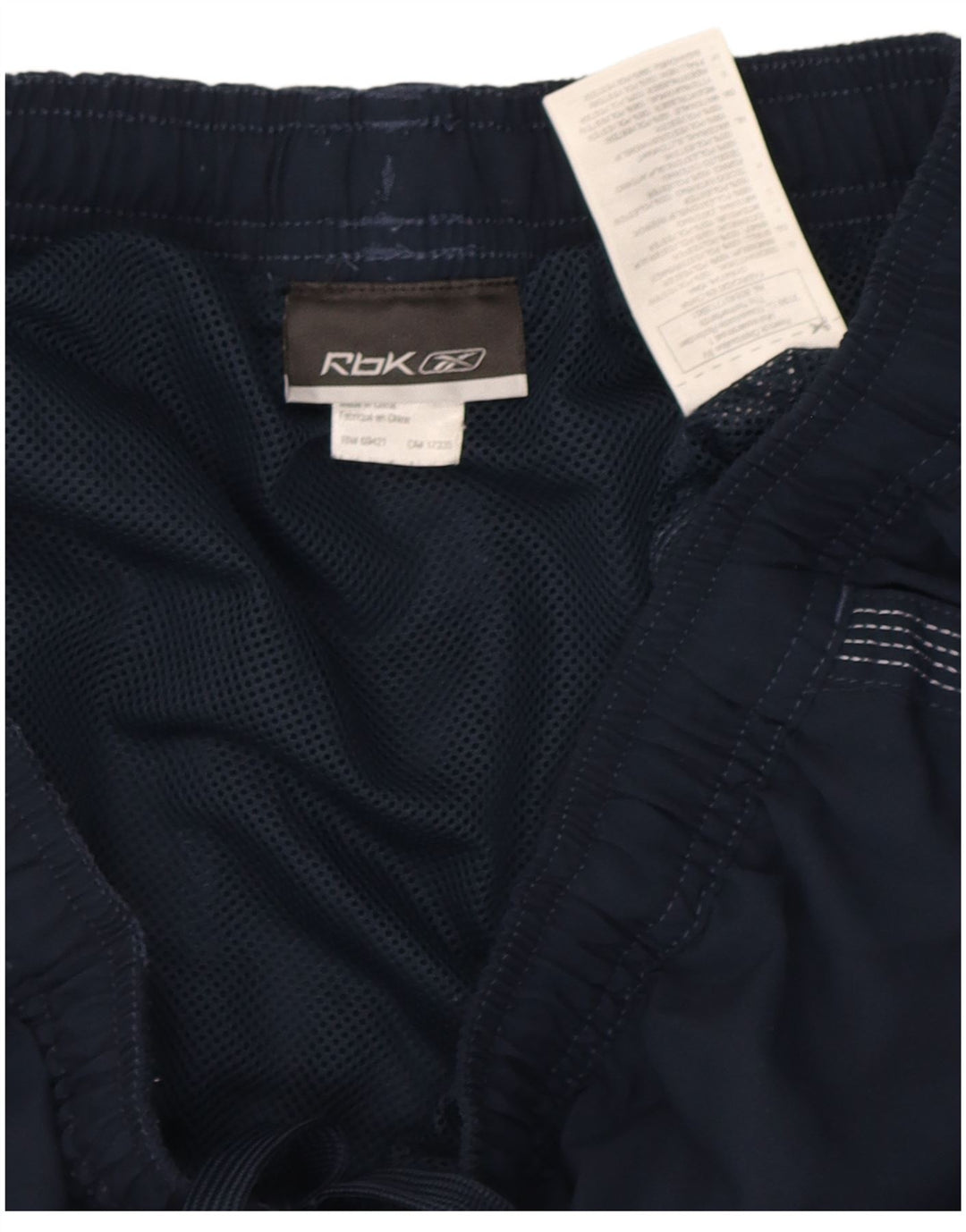 Reebok Sportshorts til mænd store marineblå polyester