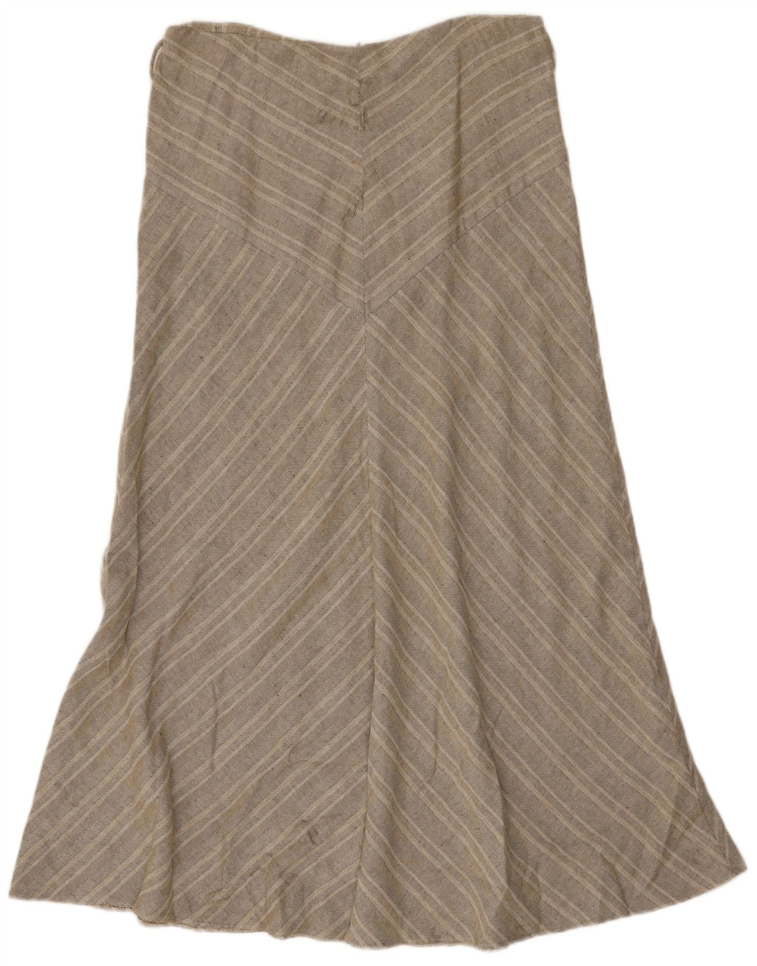 Marks & Spencer Maxi-nederdel til kvinder UK 14 Large W32 Grå sildebensbomuld