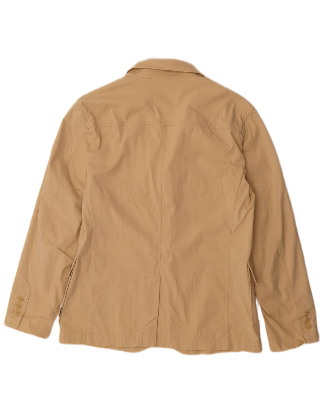 Geox Herre Respira 3-knaps blazerjakke UK 40 Stor Beige Bomuld