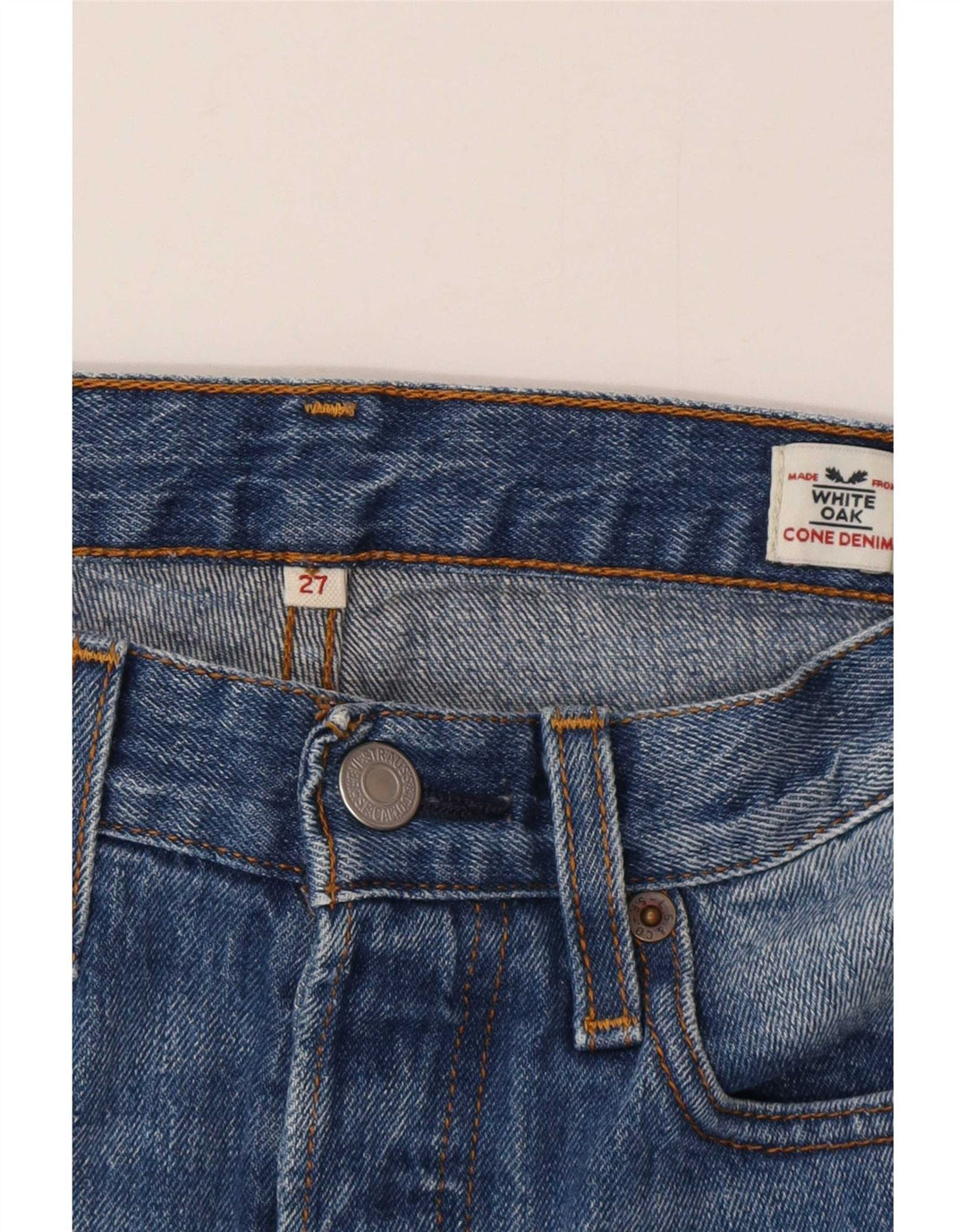 Levi's Slim Jeans til kvinder W27 L26 blå bomuld