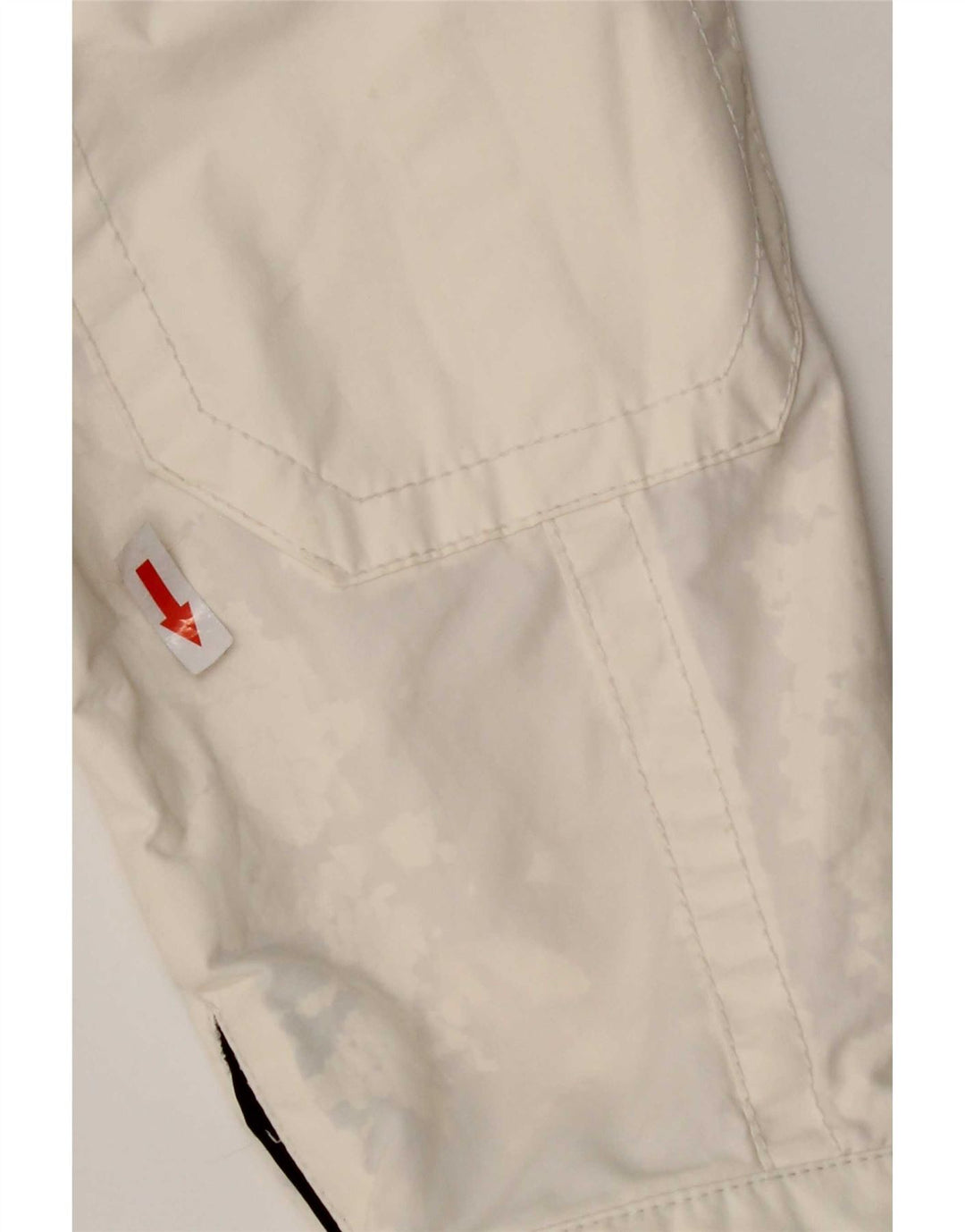 Museum Herre Graphic Utility Jacket UK 38 Medium White Colourblock Nylon