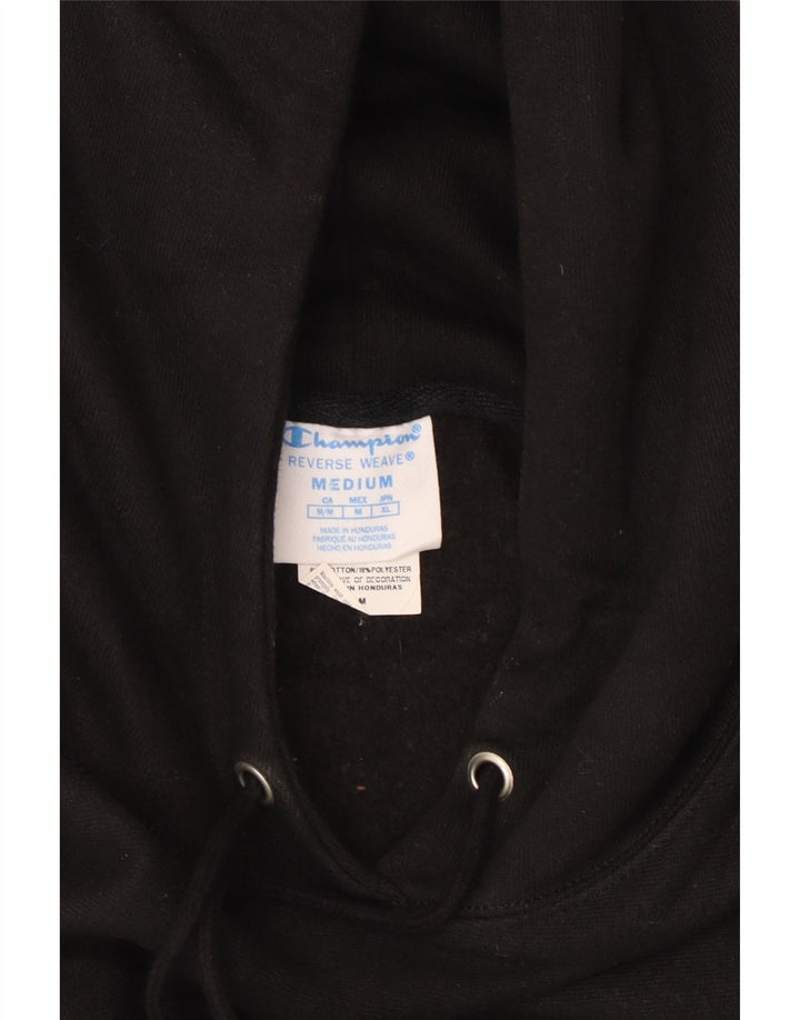 Champion Dame Hættetrøje Jumper UK 14 Medium Sort Bomuld