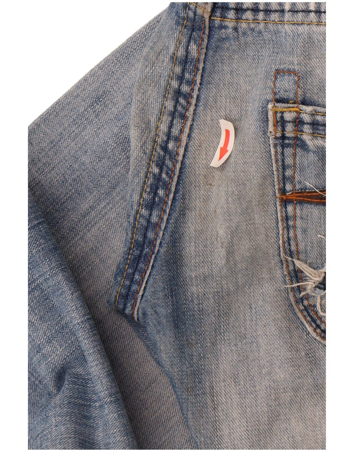 Replay Dame Bootcut Jeans W26 L34 Blå Bomuld