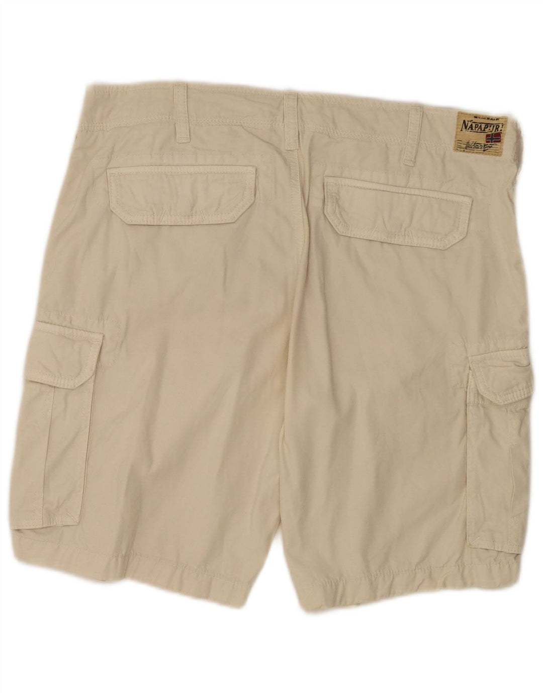Napapijri Herre Cargo Shorts W33 Medium Beige Bomuld
