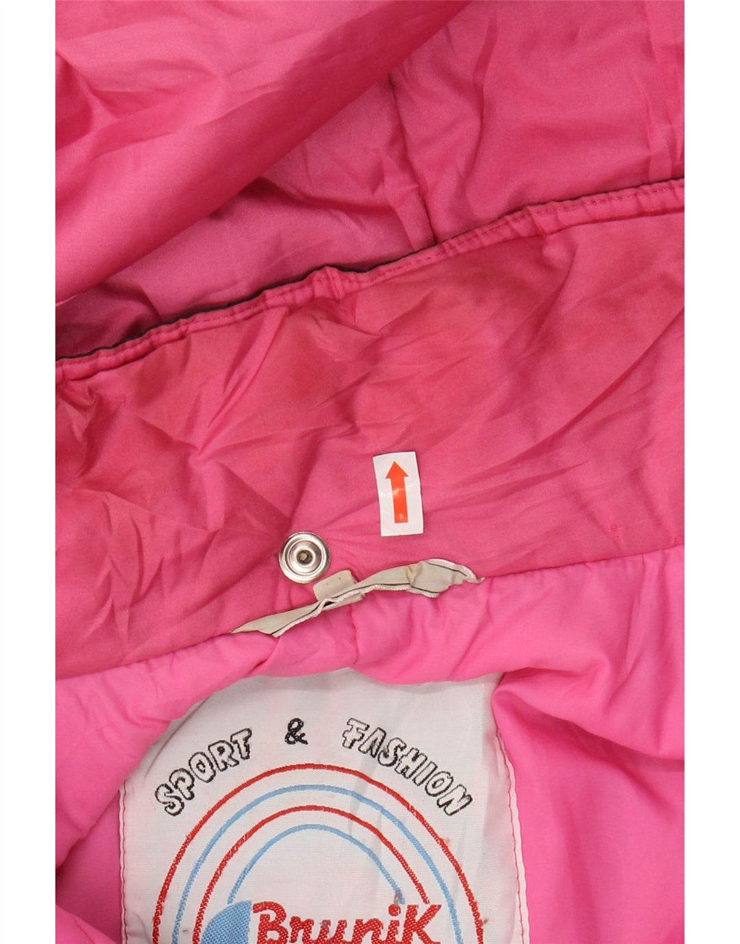 BRUNIK Dame Oversized Hættevindjakke IT 42 Medium Sort