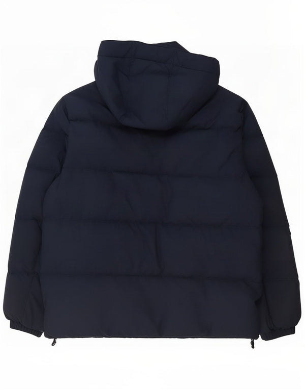 Tommy Hilfiger Herre Hooded Loose Fit Polstret Jakke UK 38 Medium Navy Blue