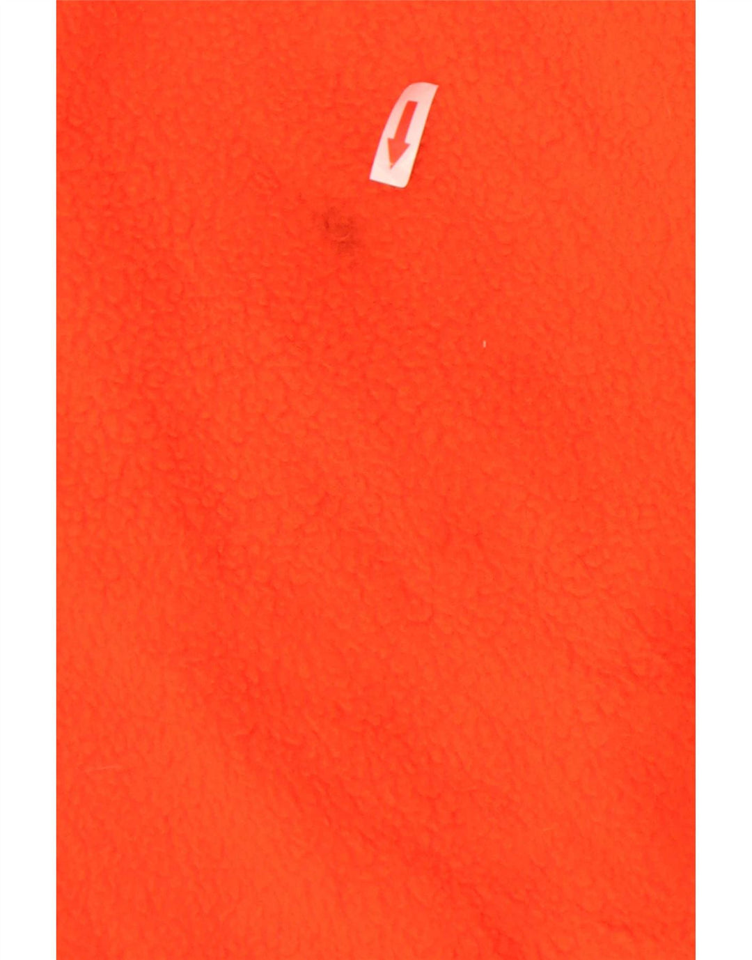 Adidas Fleecejakke til mænd UK 38 Medium Orange Polyester