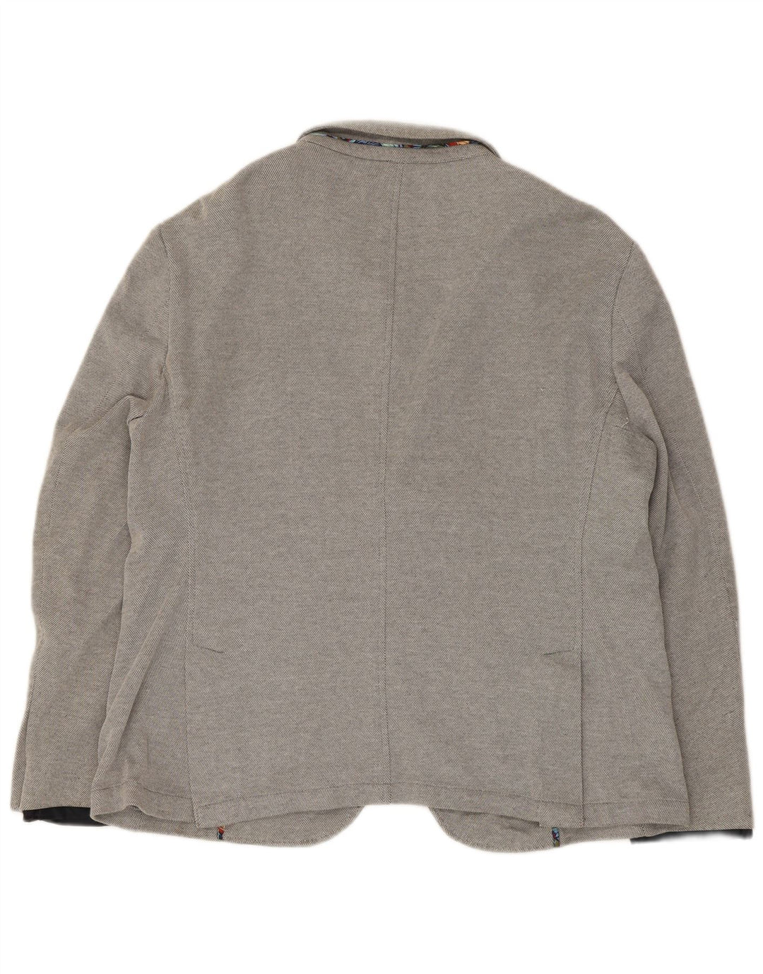 Zara Herre 2-knaps blazerjakke EU 56 XL Grå Polyester