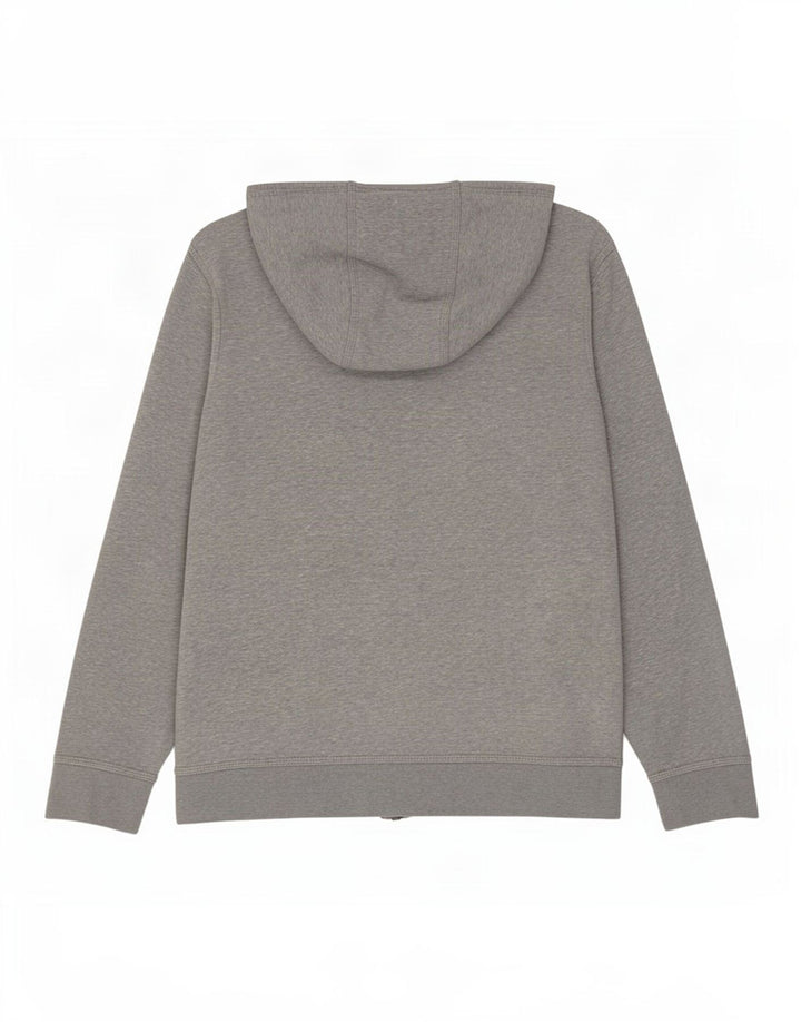 Nike hættetrøje med lynlås til mænd Medium Grey Flecked Bomuld