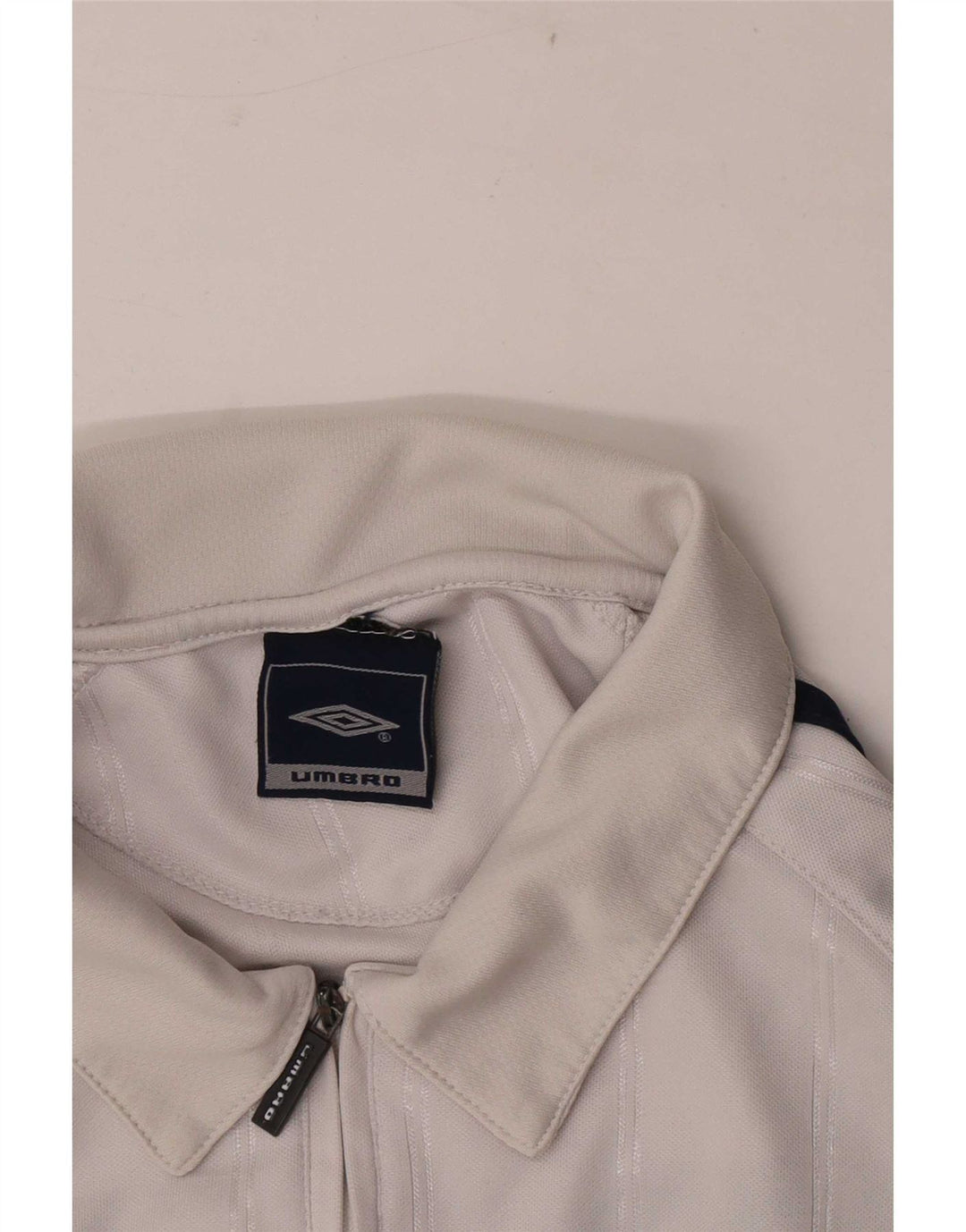 Umbro Herre Polo Shirt Medium White Colourblock
