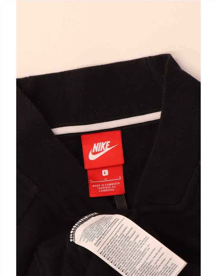 Nike træningsdragt til mænd, topjakke, stor sort bomuld