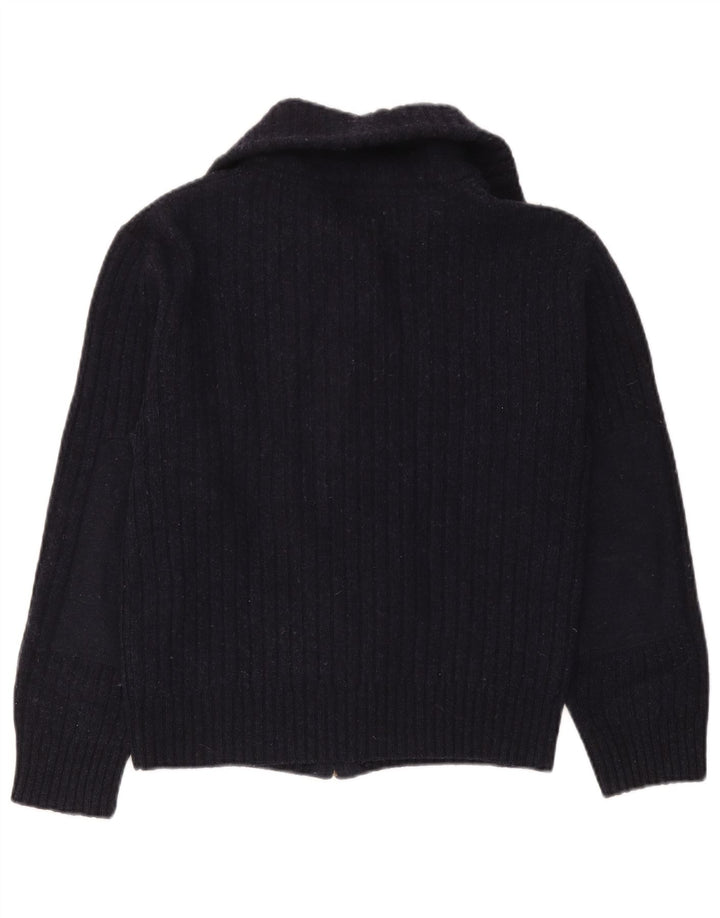 LEVI'S Dame cardigan Sweater UK 12 Medium Navy Blue