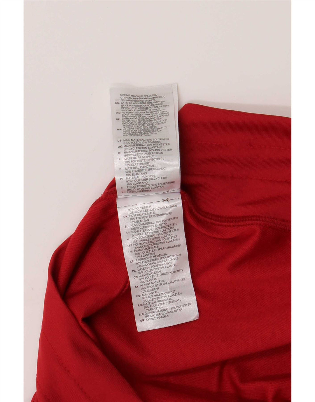 Adidas Træningsdragtsbukser til kvinder UK 16/18 Large Red Polyester
