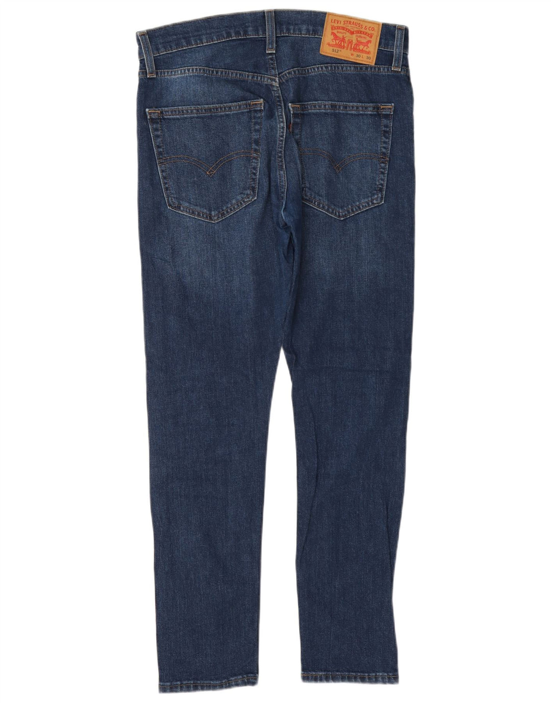 Levi's Herre 512 Tapered Slim Jeans W30 L30 Blå