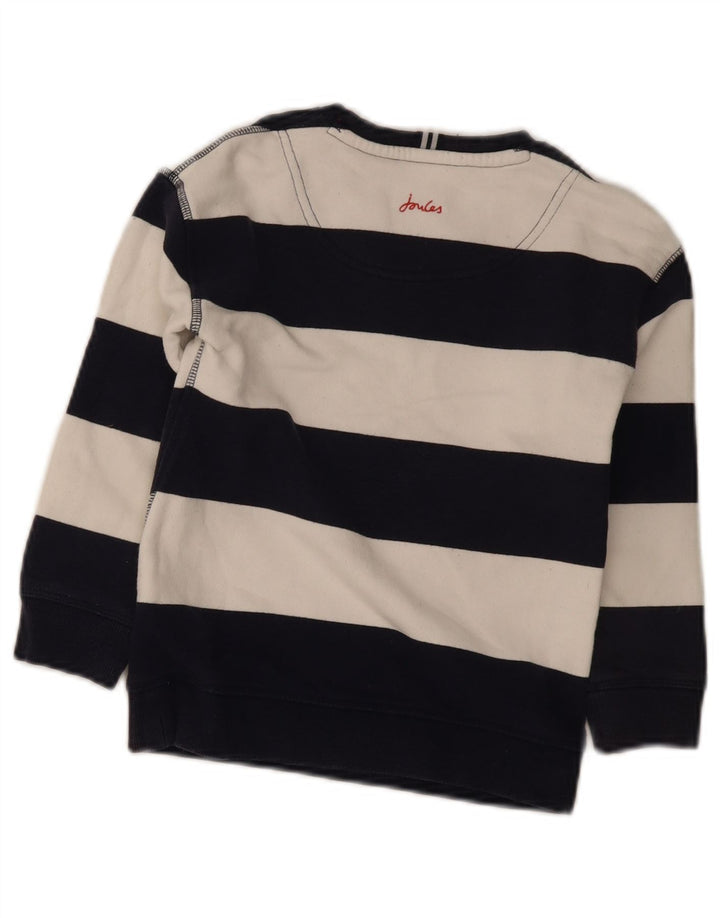 Joules Boys Sweatshirt Jumper 7-8 år Marineblå stribet