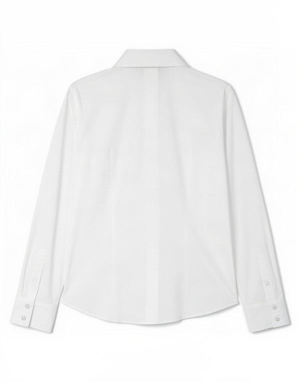 Max Mara Dameskjorte UK 14 Medium White