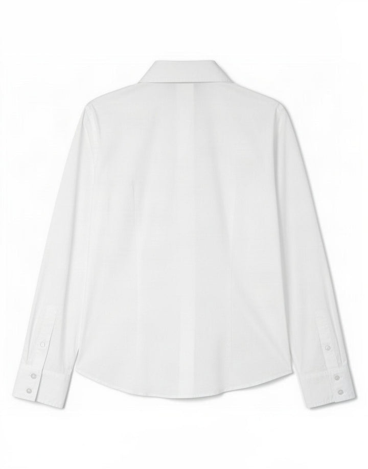 Max Mara Dameskjorte UK 14 Medium White