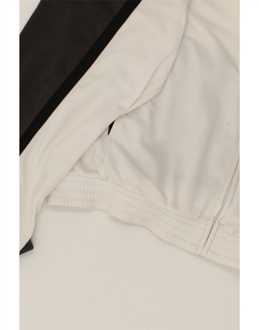 CHAMPION Mens Tracksuit Top Jacket XL White Colourblock Polyester Vintage Champion and Second-Hand Champion from Messina Hembry 