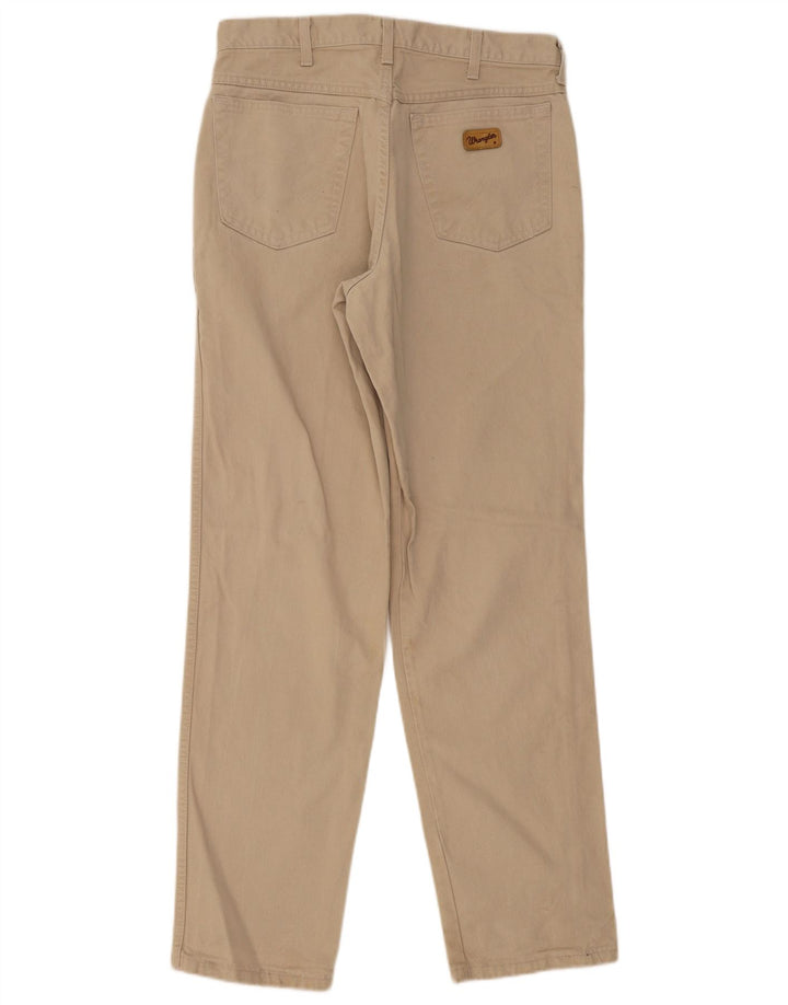 Wrangler Straight Casual Bukser til mænd W32 L34 Beige
