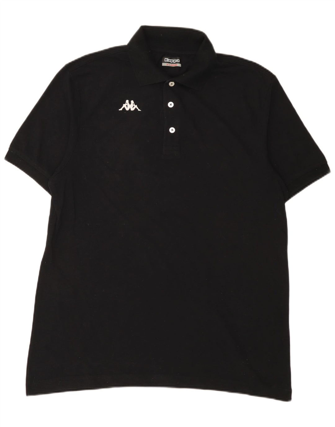 Kappa herre poloshirt XL sort
