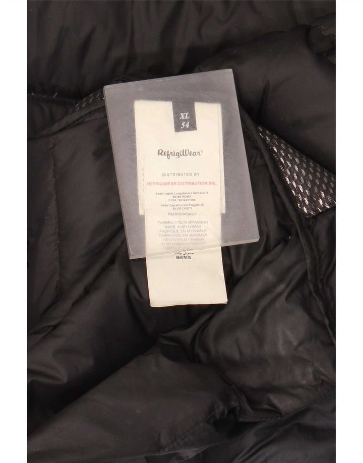 Refrigiwear Herre polstret jakke IT 54 XL Marineblå polyamid