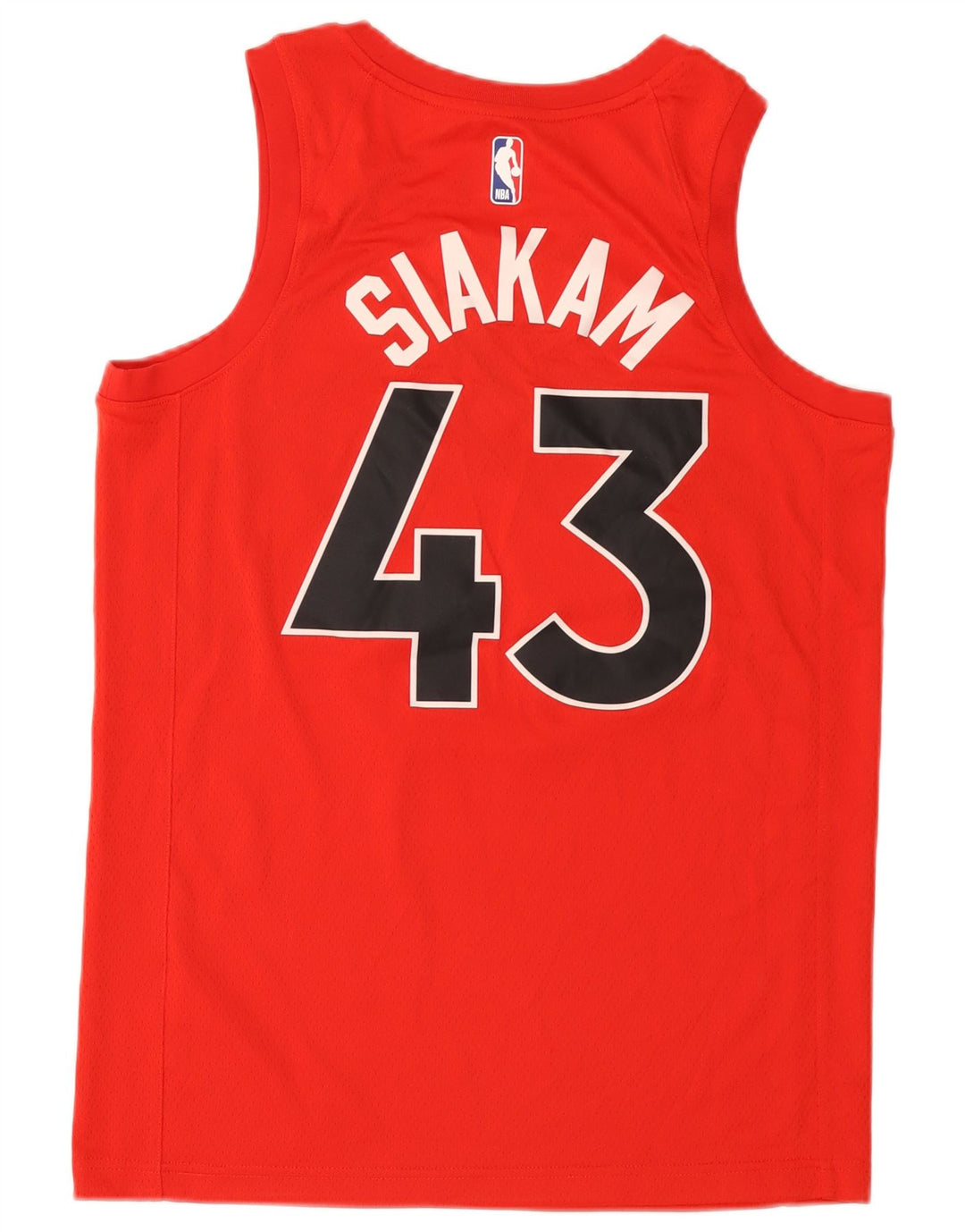 Nike Herre Toronto Raptors Grafisk Vest Top Medium Rød Colourblock Polyester
