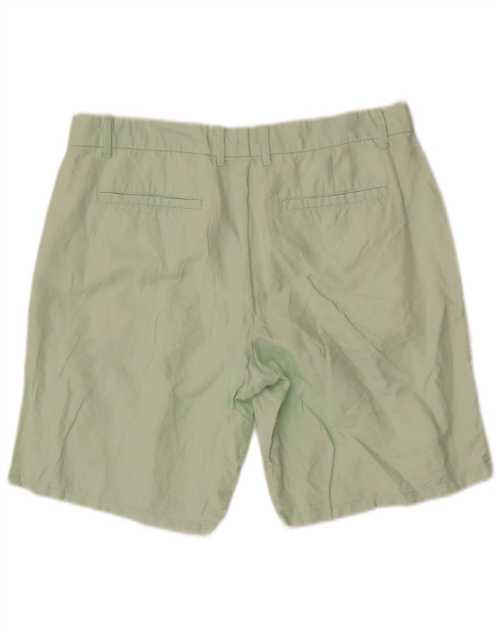 Gap Kvinder Khakis Chino Shorts US 6 Medium W32 Grøn hør