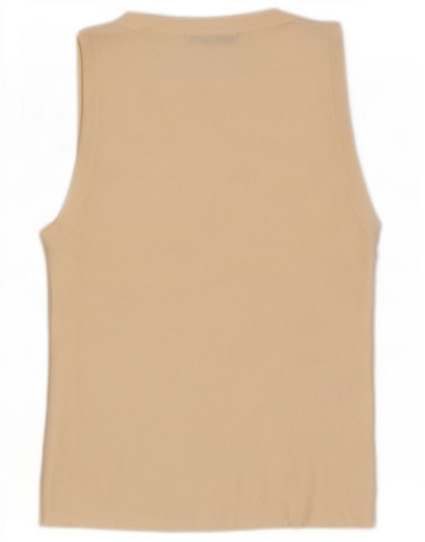 Zara Damevest Top UK 14 Large Off White
