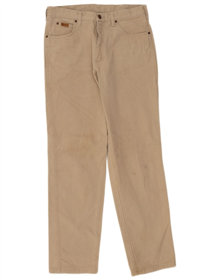 Wrangler Straight Casual Bukser til mænd W32 L34 Beige