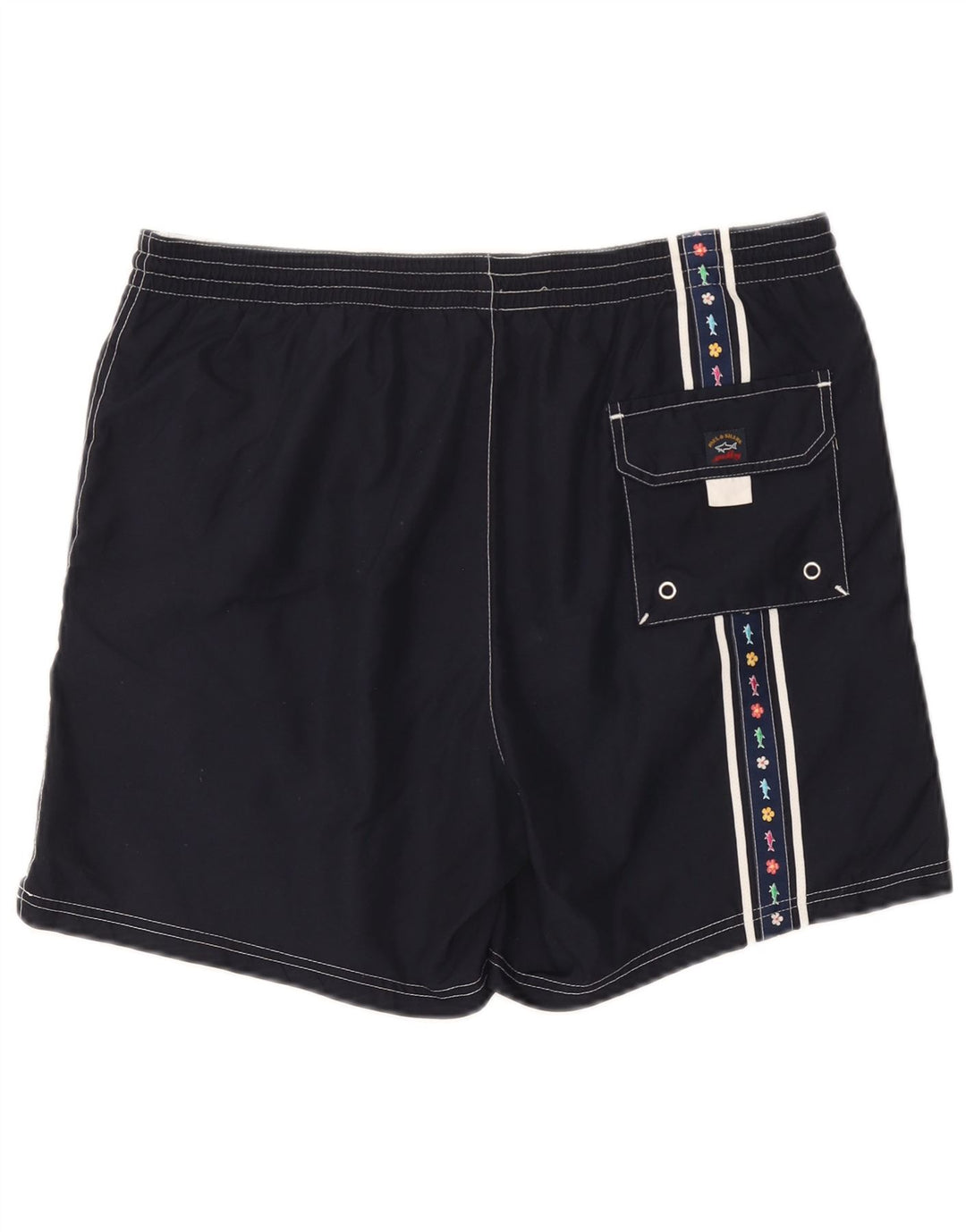 Paul & Shark Herre grafiske svømmeshorts Medium Navy Blue