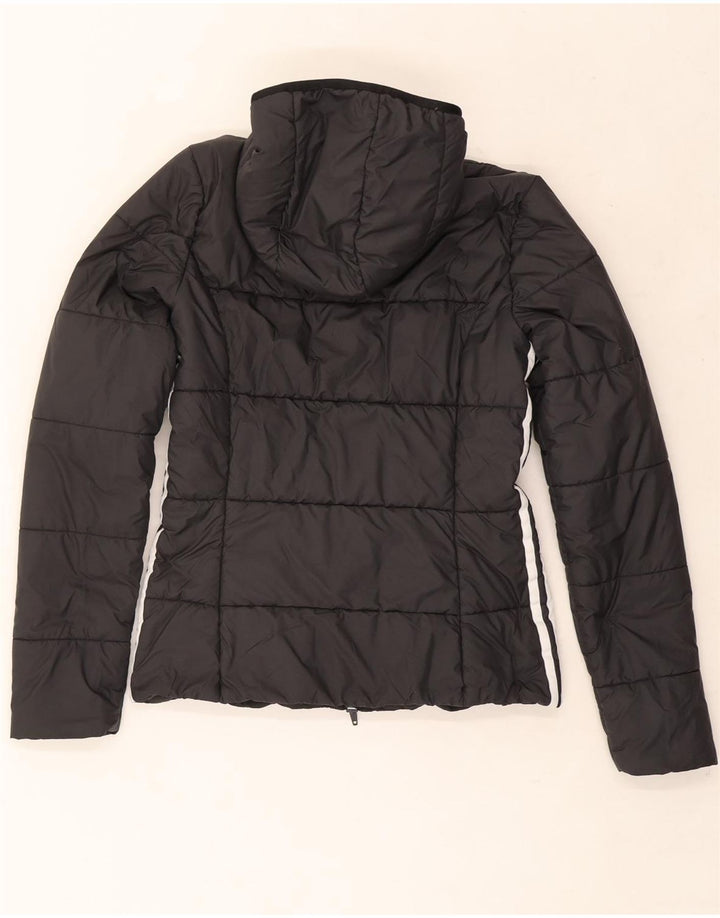 Adidas hættejakke til kvinder UK 8 Lille sort polyester